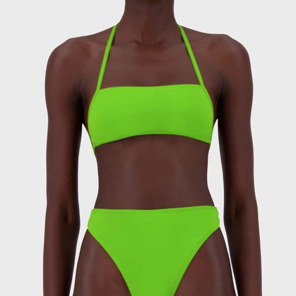 Rudi Gernreich Original Thong Bikini Top – Small - Designer Swim – MSRP $138
